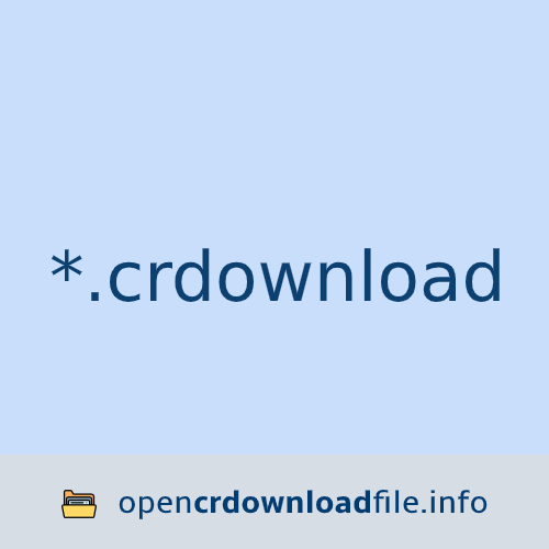 Otwórz plik CRDOWNLOAD